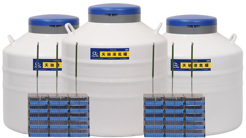 要放凍存架選多大口徑的液氮生物容器