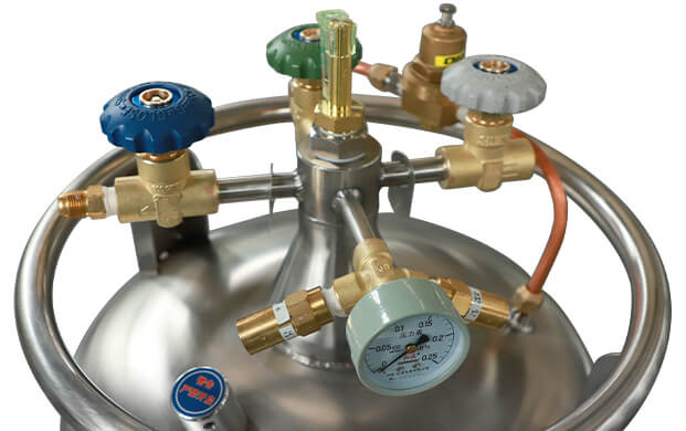 自增壓式液氮容器排放閥的作用？